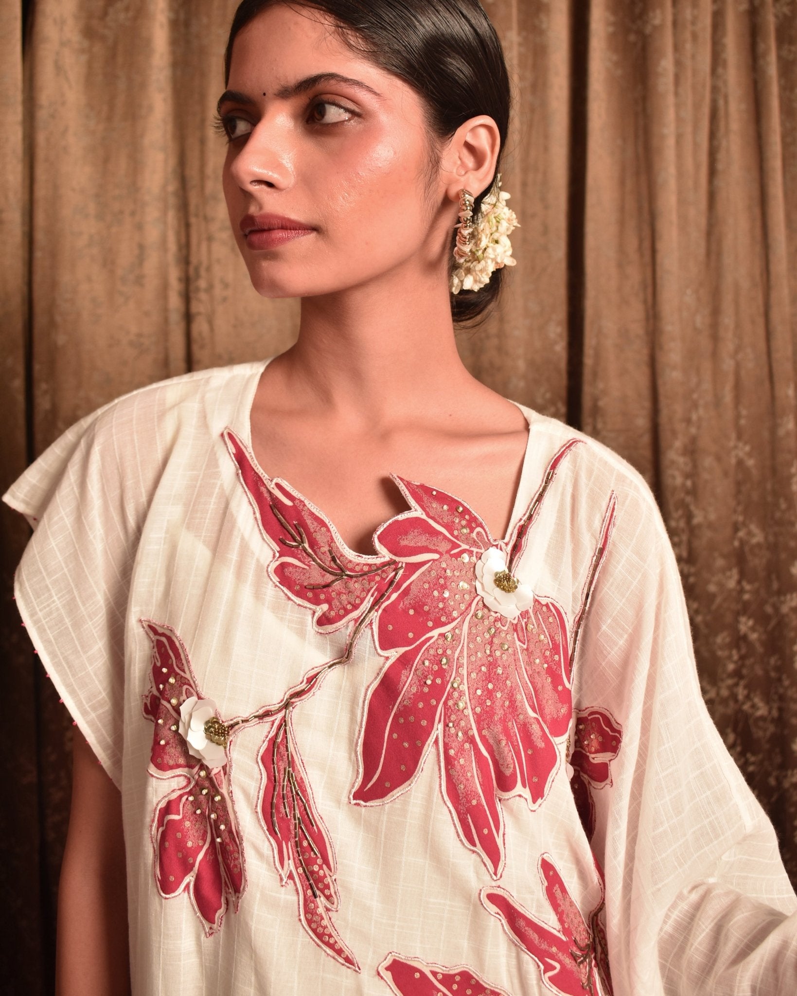 Phoolvan Kaftan Set - Prashant Chaurasiya Atelier