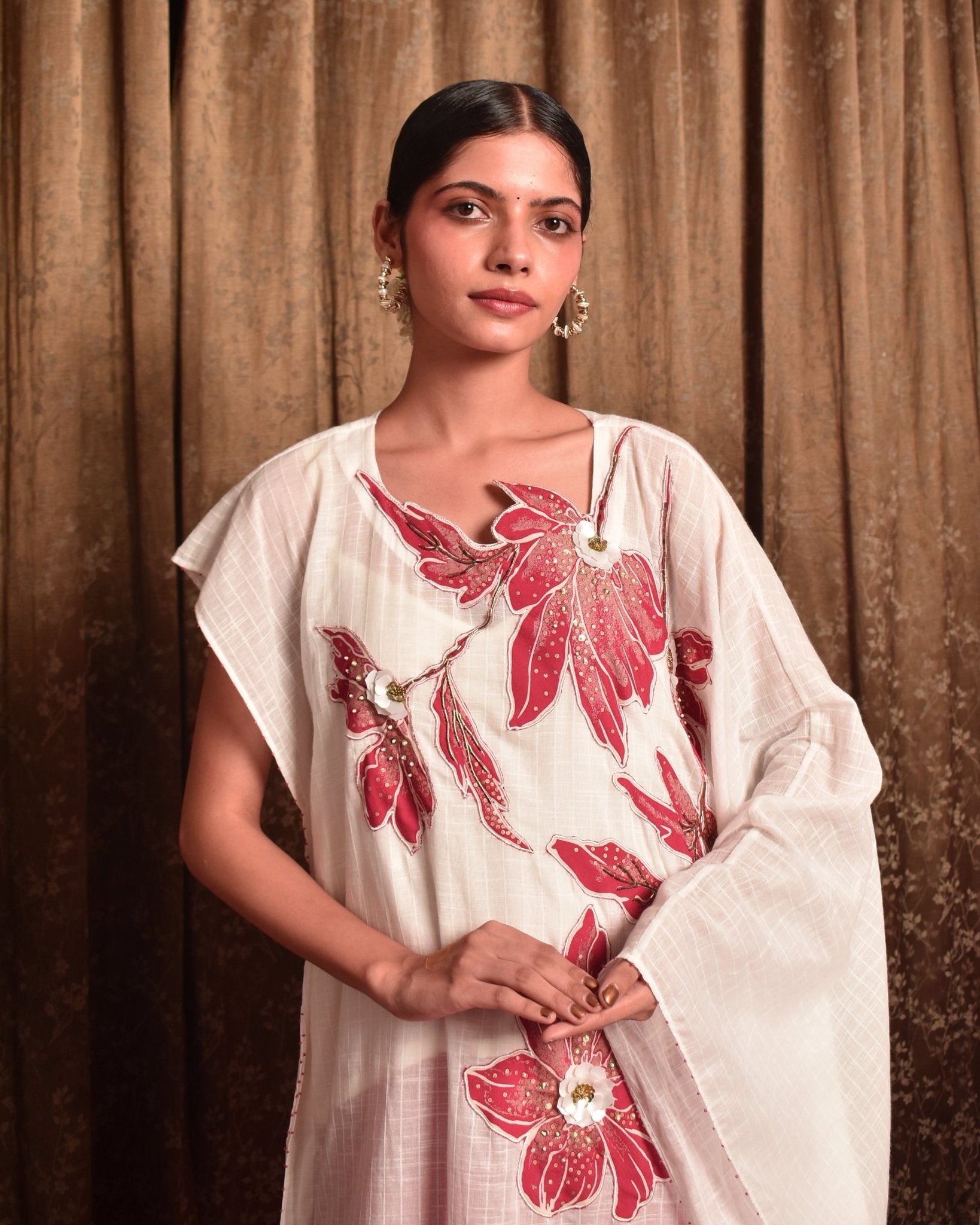 Phoolvan Kaftan Set - Prashant Chaurasiya Atelier