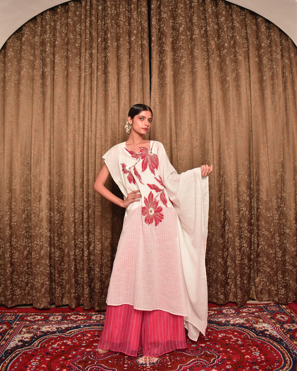 Phoolvan Kaftan Set
