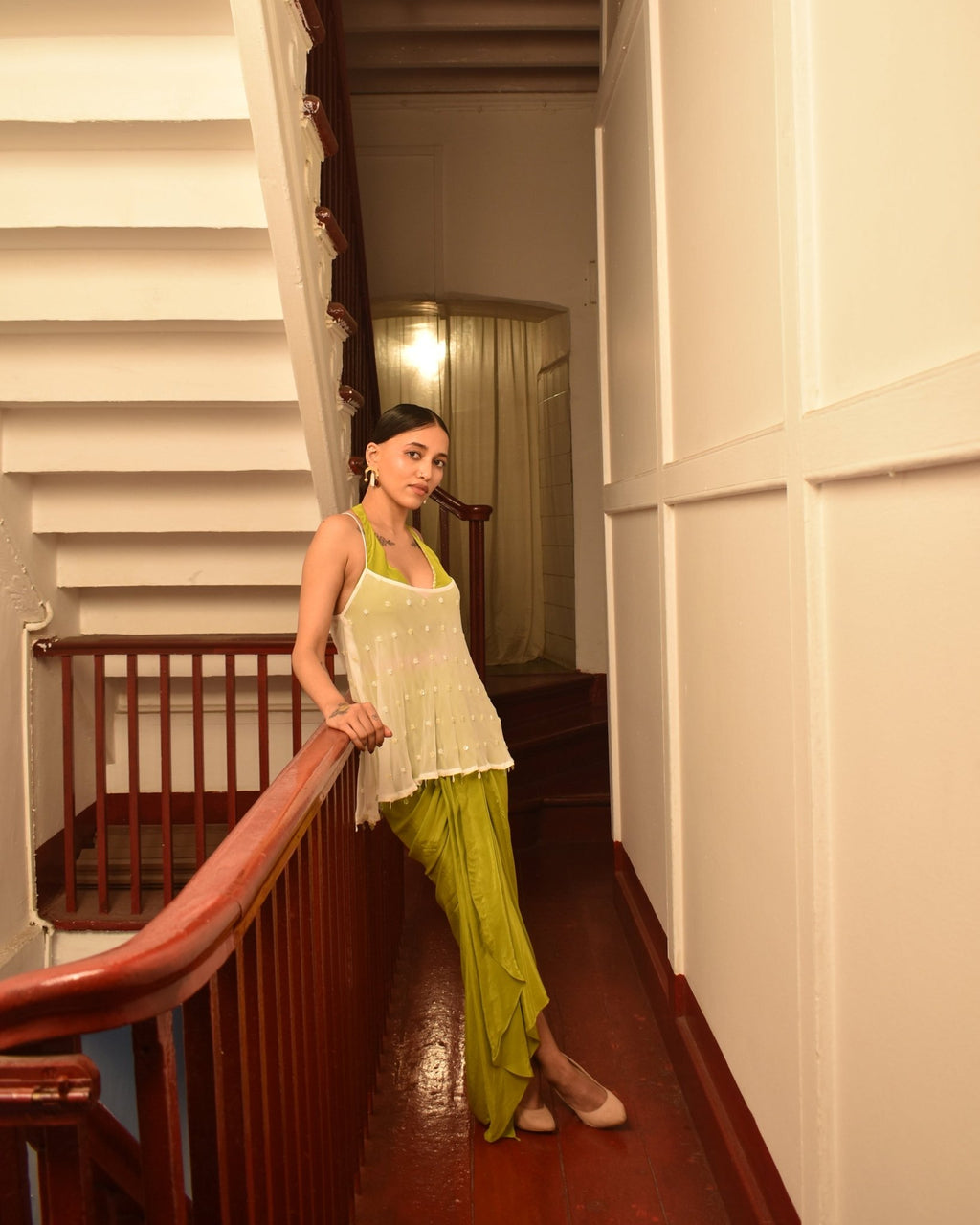 Bela Dhoti Set - Prashant Chaurasiya Atelier