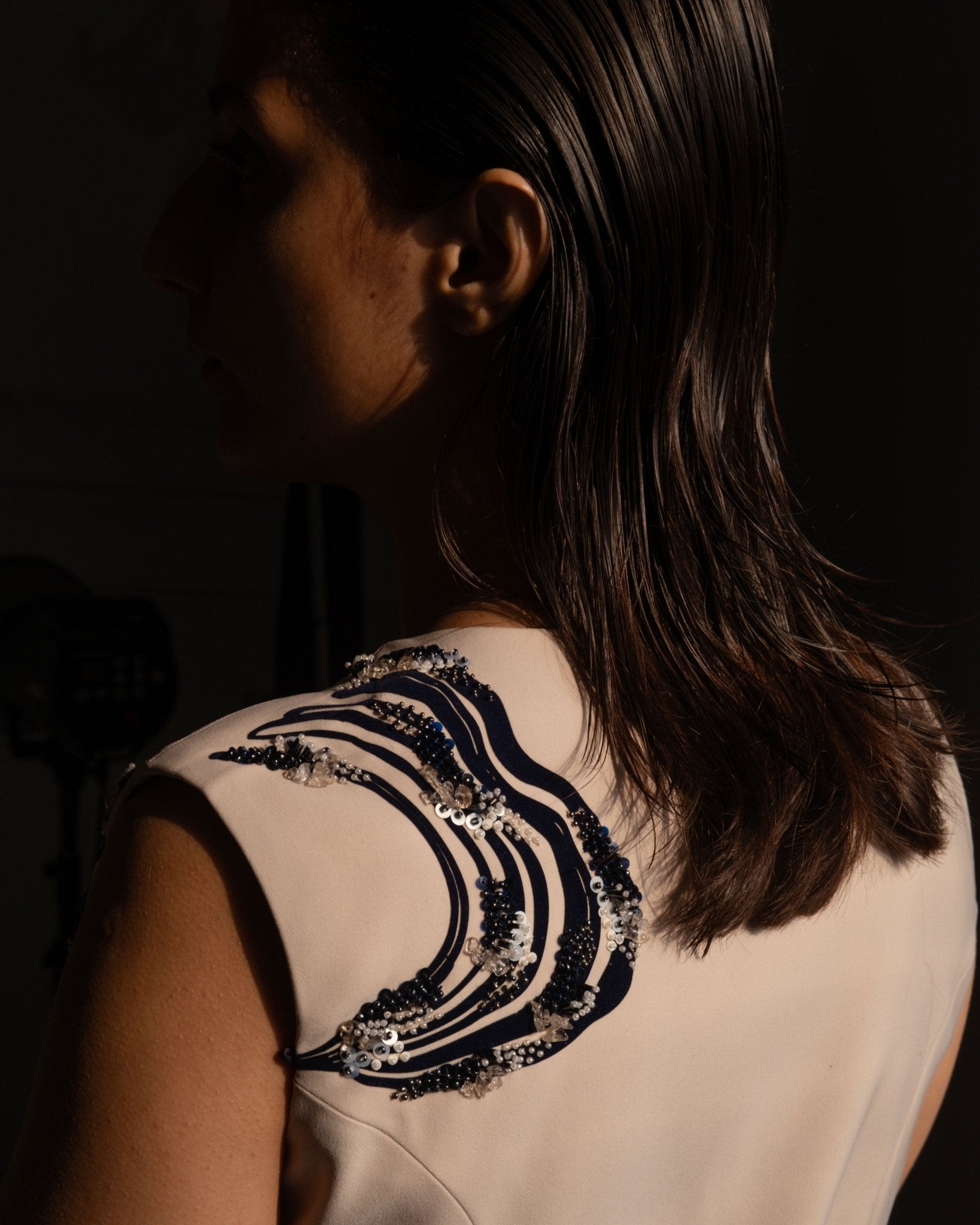 Signature Wave Vest Coat & Trousers - Prashant Chaurasiya Atelier